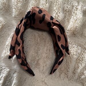 Eugenia Kim Black and Brown Patterned Headband